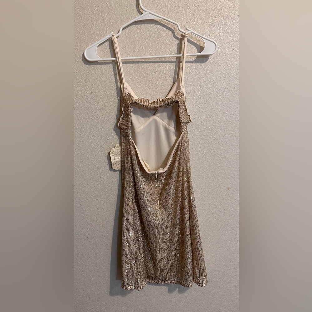Sequin Slip Dress Size Medium - Picture 7 of 7